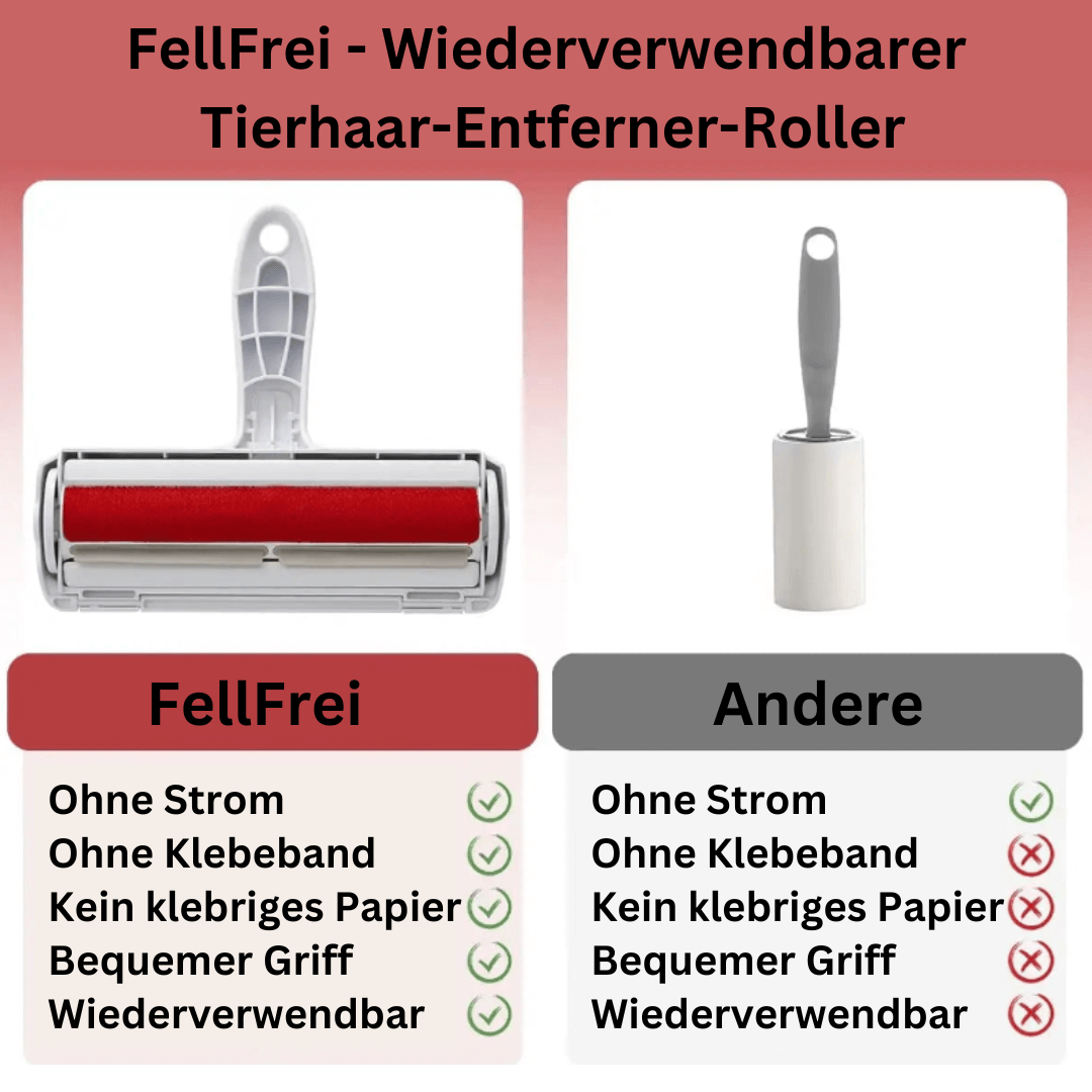 folaMis FELLFREI - Rolle das Haarproblem einfach weg!